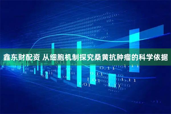 鑫东财配资 从细胞机制探究桑黄抗肿瘤的科学依据