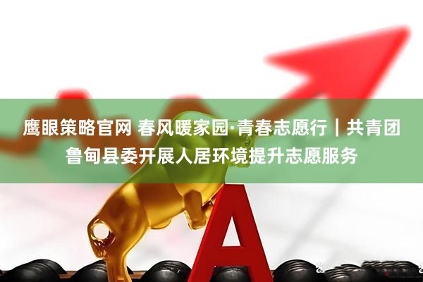 鹰眼策略官网 春风暖家园·青春志愿行｜共青团鲁甸县委开展人居环境提升志愿服务